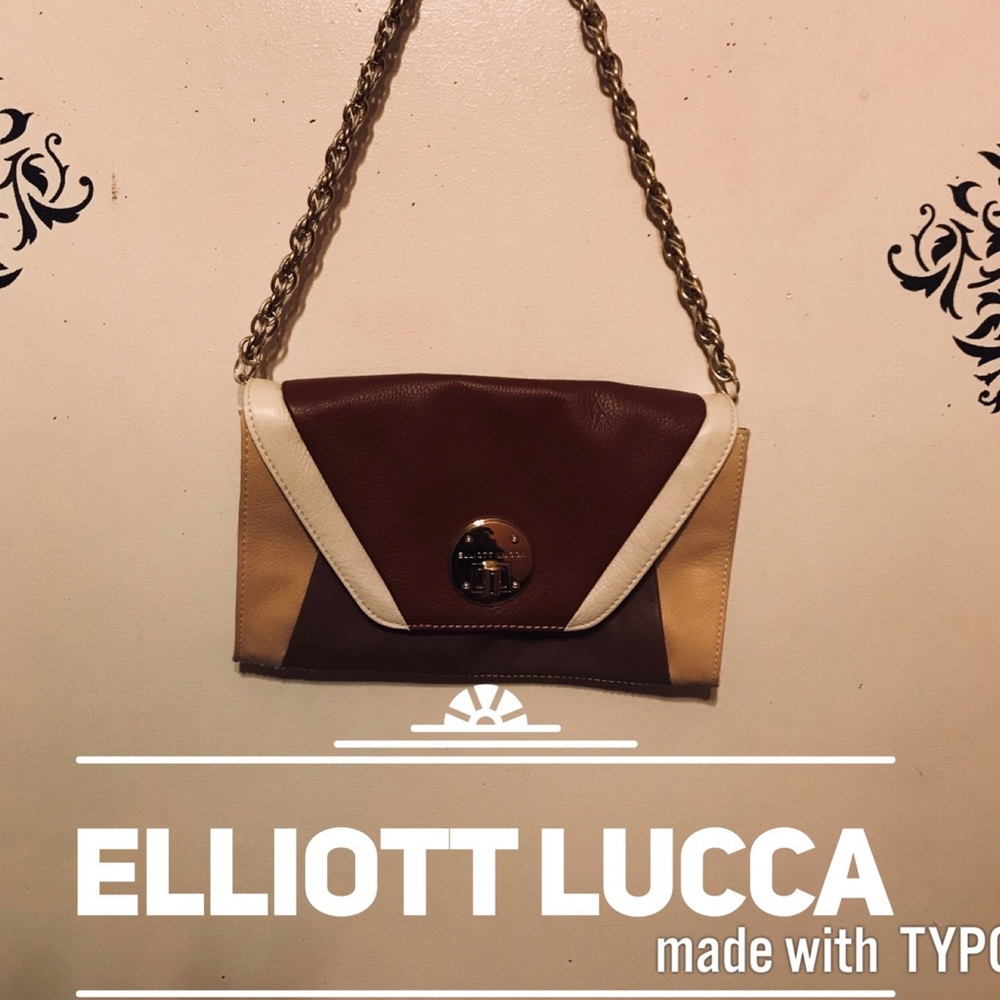 Elliott Lucca Handbag in brown/tan!